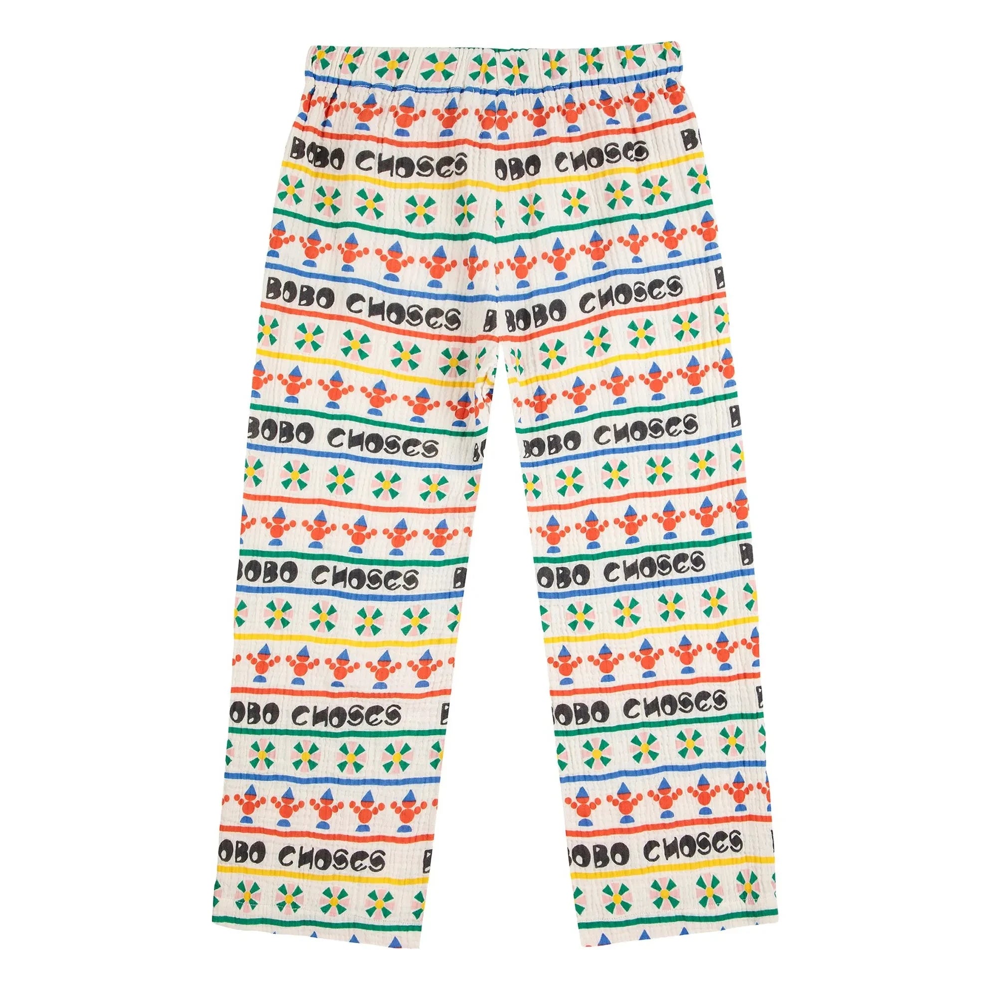 Bobo Choses - Bobo organik pamuklu pijama | Ecru