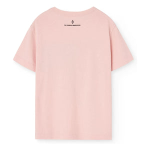 The Animals Observatory - Rooster T-shirt Zsazsa Pluto Organik pamuk | Açık Pembe