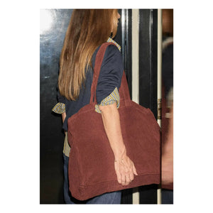 Gabrielle Paris - Samt-Wochenendtasche | Jaspe