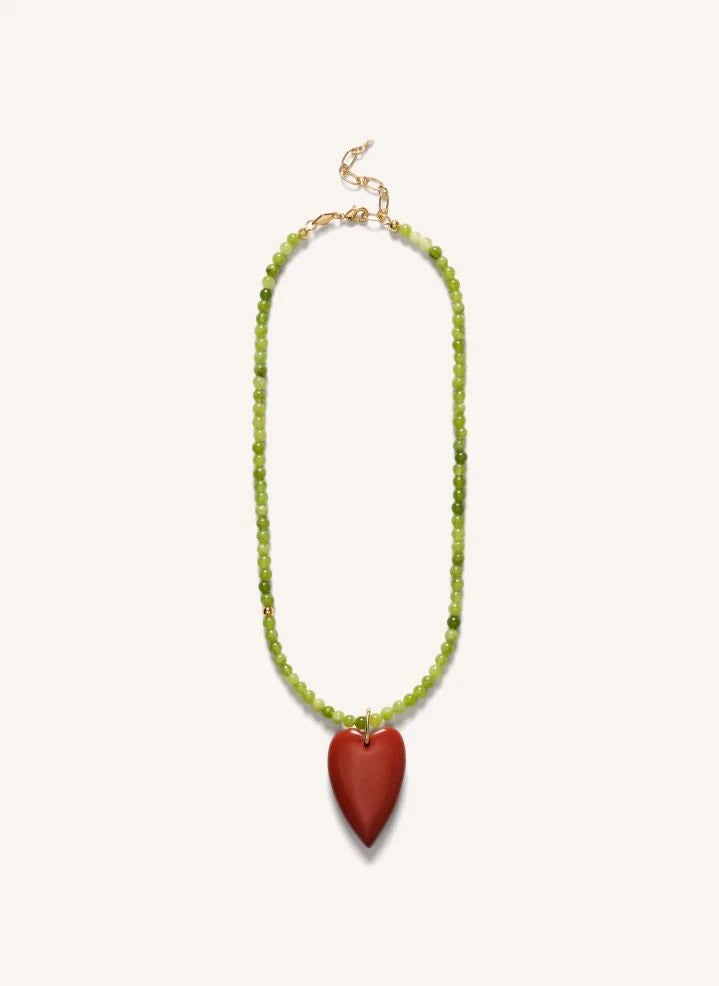 Anni Lu - Grasshopper Necklace | Green