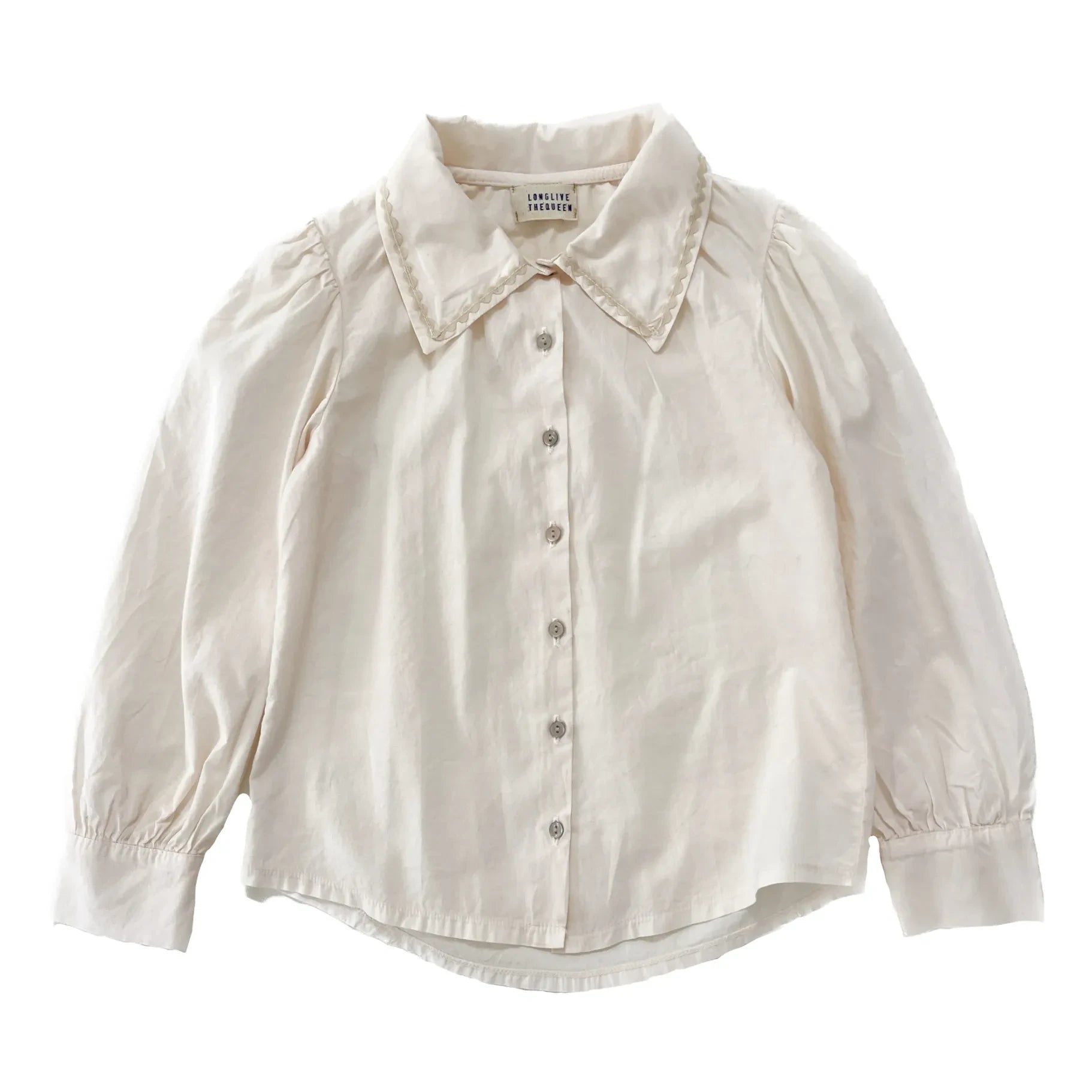 Longlivethequeen - Floral Patterned Blouse | Ivory