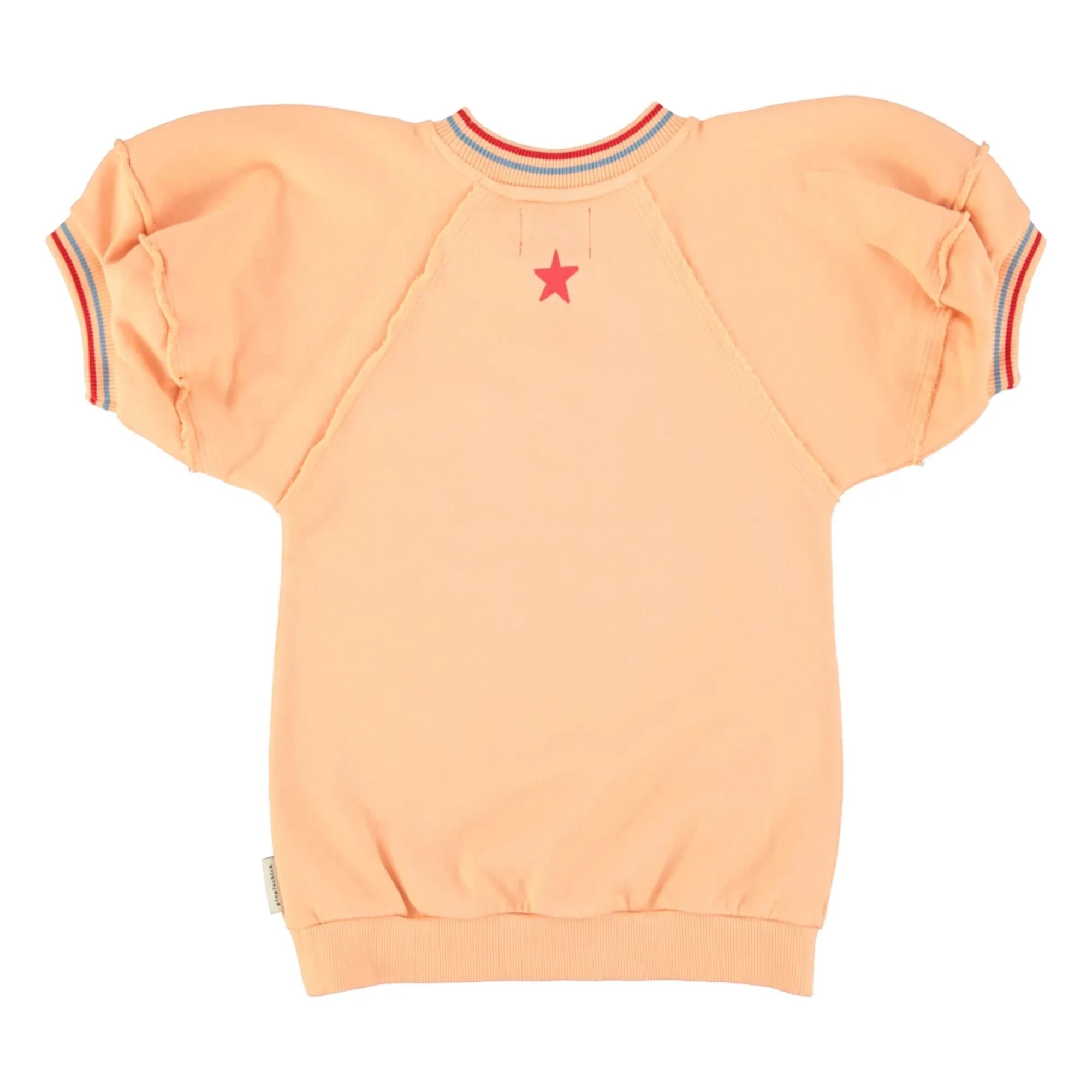 Piupiuchick - Sweat Elbise Piupiuchick Est 2012 Organik Pamuk | Şeftali