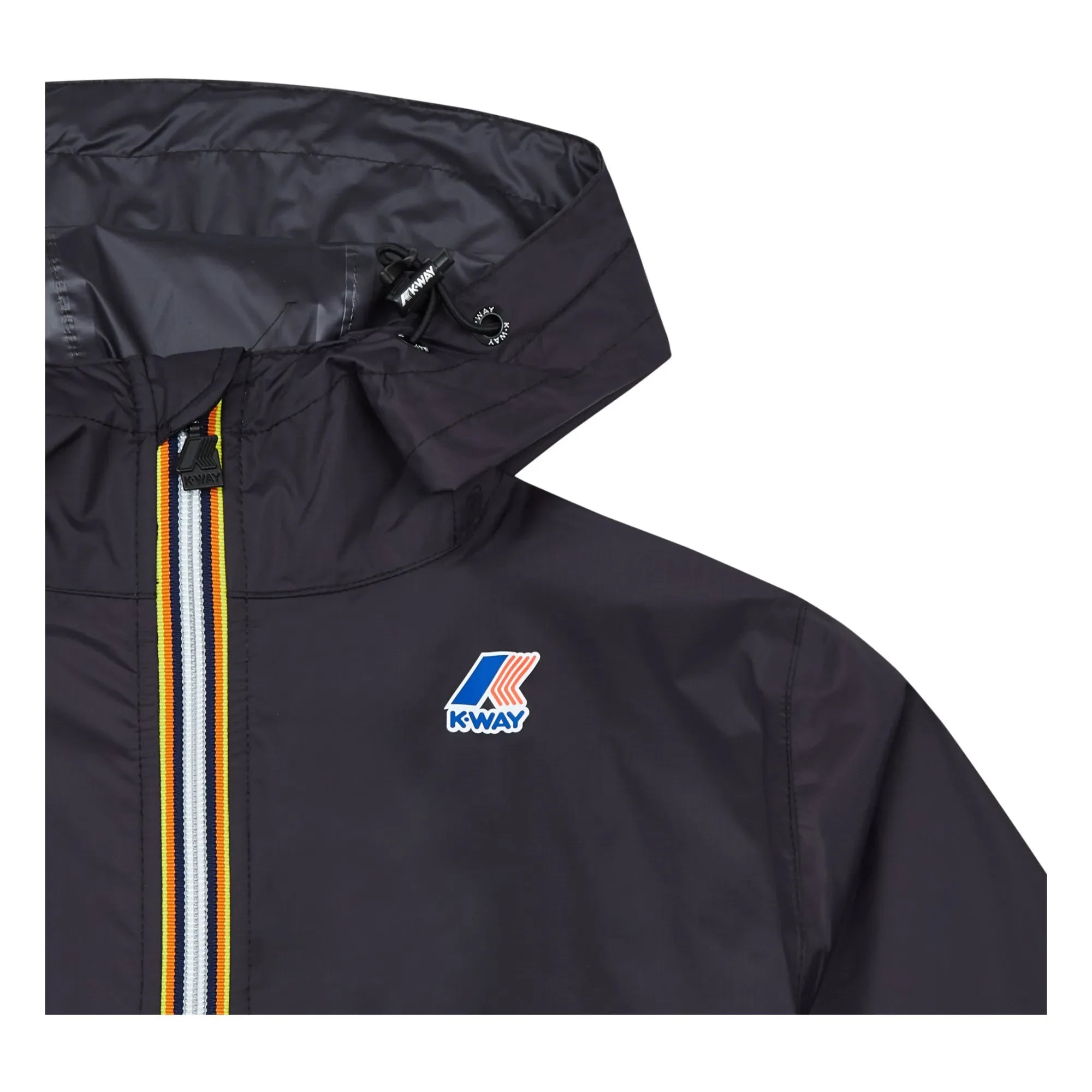 K-way - Le Vrai Effeil Wasserdichter Windbreaker - Erwachsenenkollektion | Schwarz
