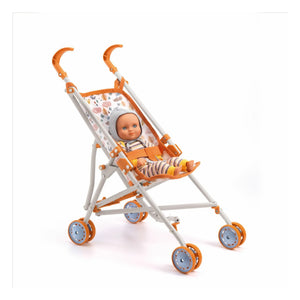 Djeco - POMEA - Waldkinderwagen | Orange