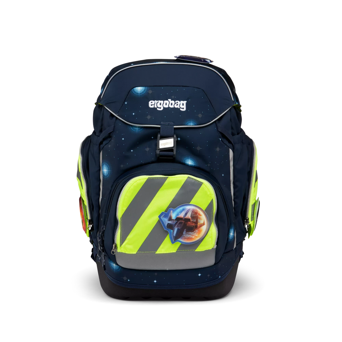 Ergobag - Zip-Set with reflective Stripes Yellow