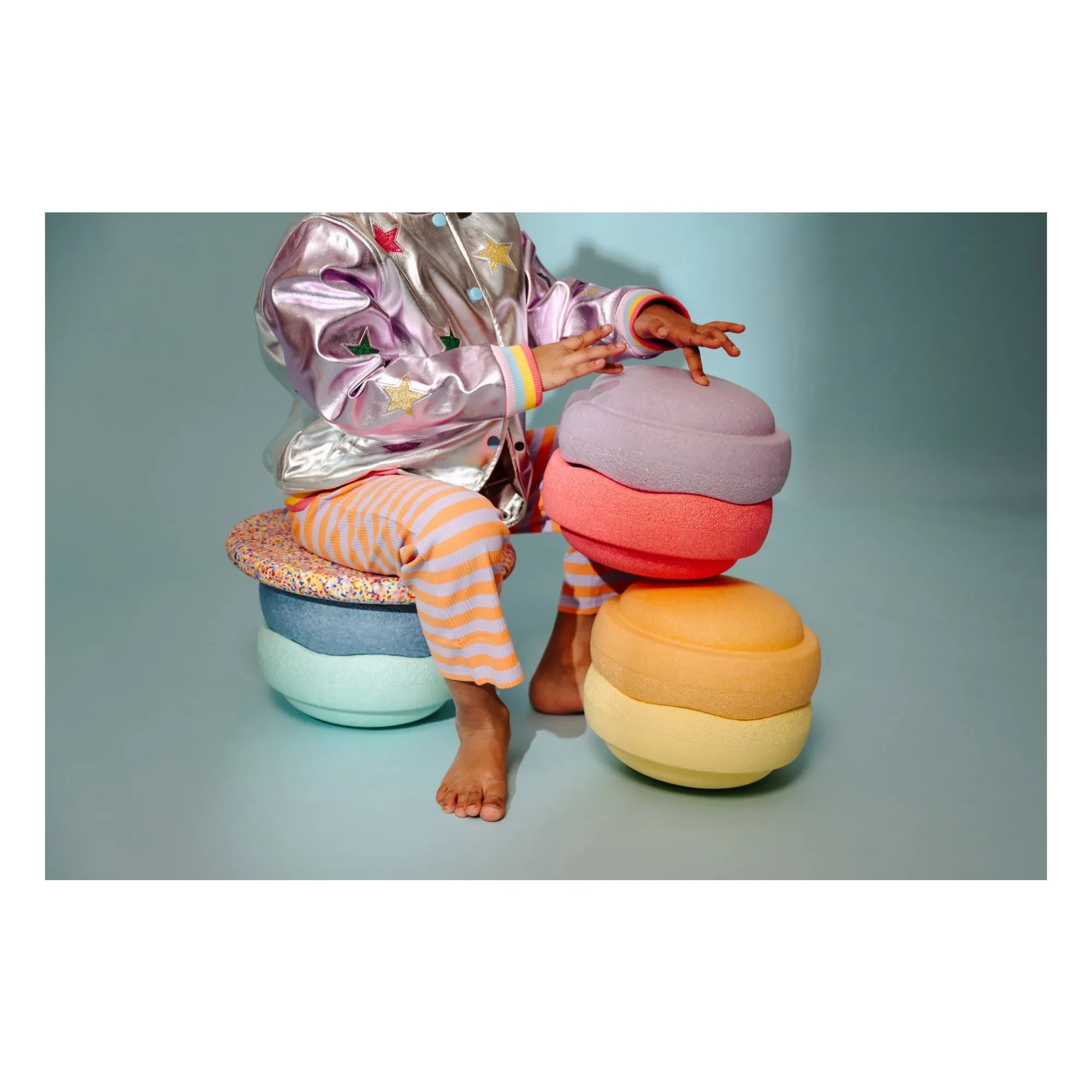 Stapelstein - Pastel Rainbow Set | Pastell