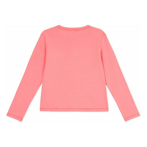 Petit Bateau - Organic cotton cardigan | Coral