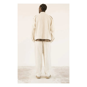 Wooden Store - Militär-Overshirt | Creme