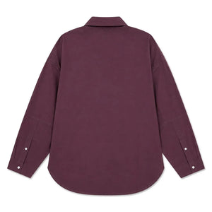 Hod - Ketty Poplin Shirt | Burgundy