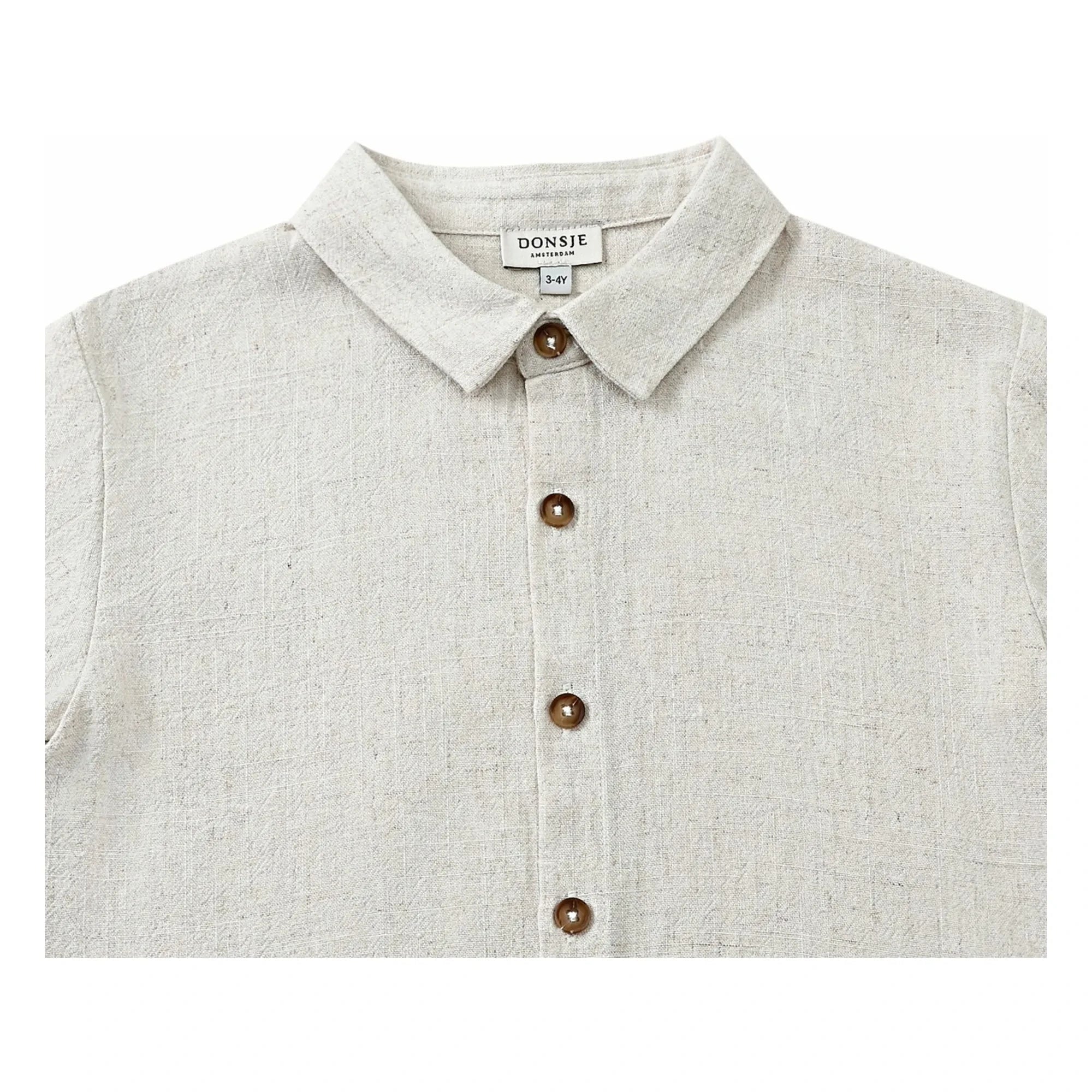 Donsje - Brammie shirt | Dark brown