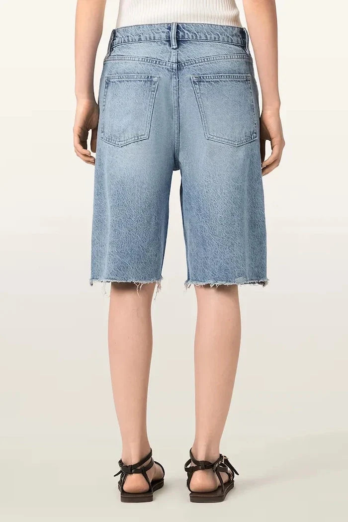 AllSaints Kadın Denim Kısa Şort AKI