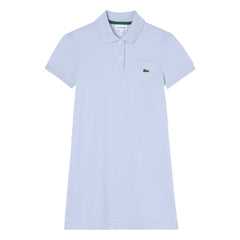 Lacoste - Organik Pamuklu Polo Elbise | Açık Mavi