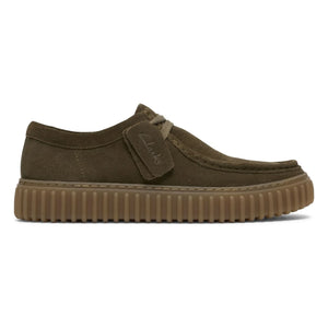 Clarks – Torhill Lo Schuhe | Dunkelgrün