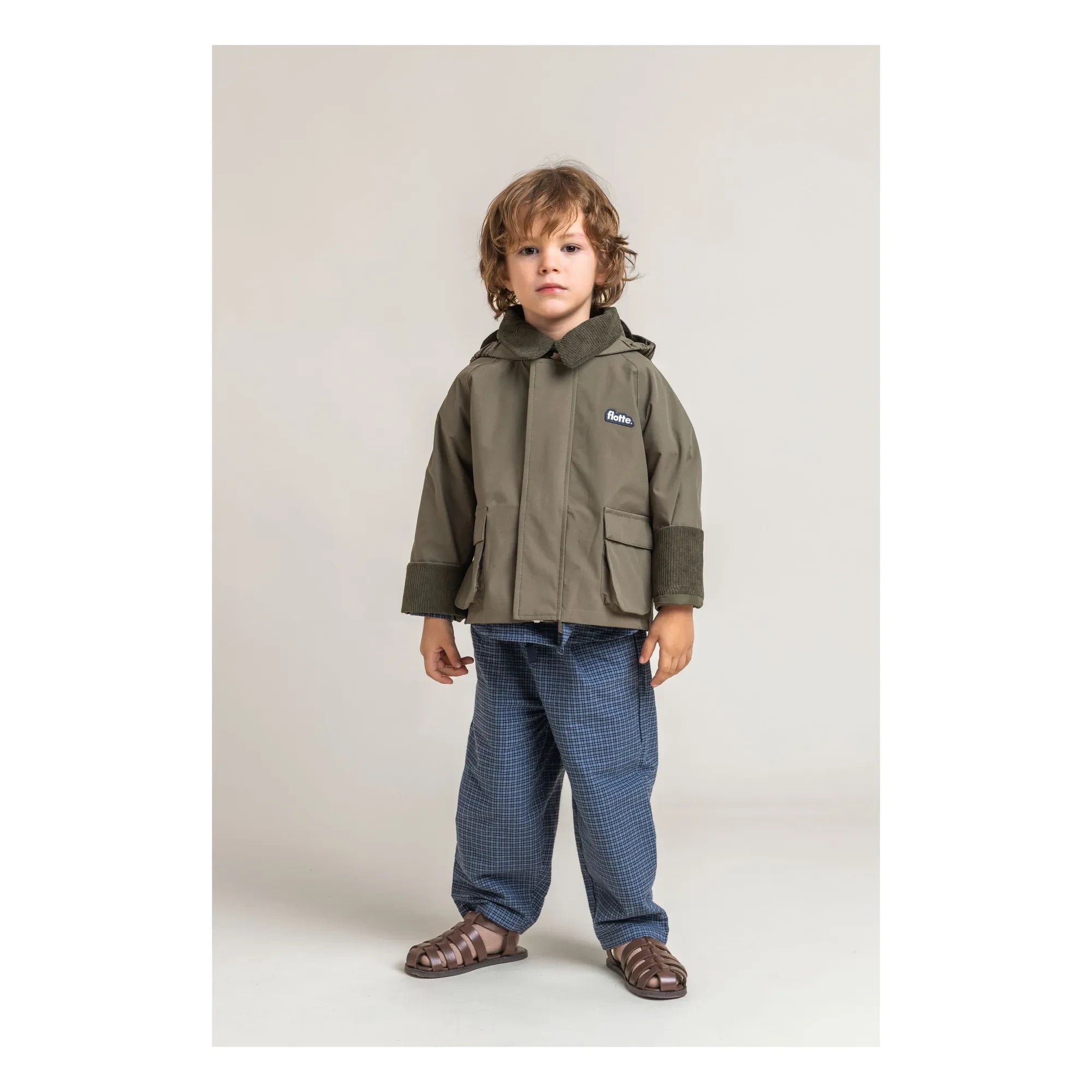 Flotte - Archivito Recycelte Faser Wasserdichte Jacke | Khaki