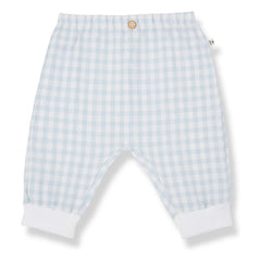 1+ in the family - Karpathos Vichy Seersucker pantolon | Açık mavi