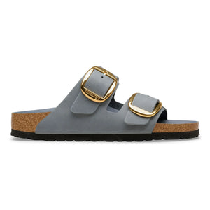 BIRKENSTOCK - Arizona Big Buckle Yağlı Deri Sandalet | Gri
