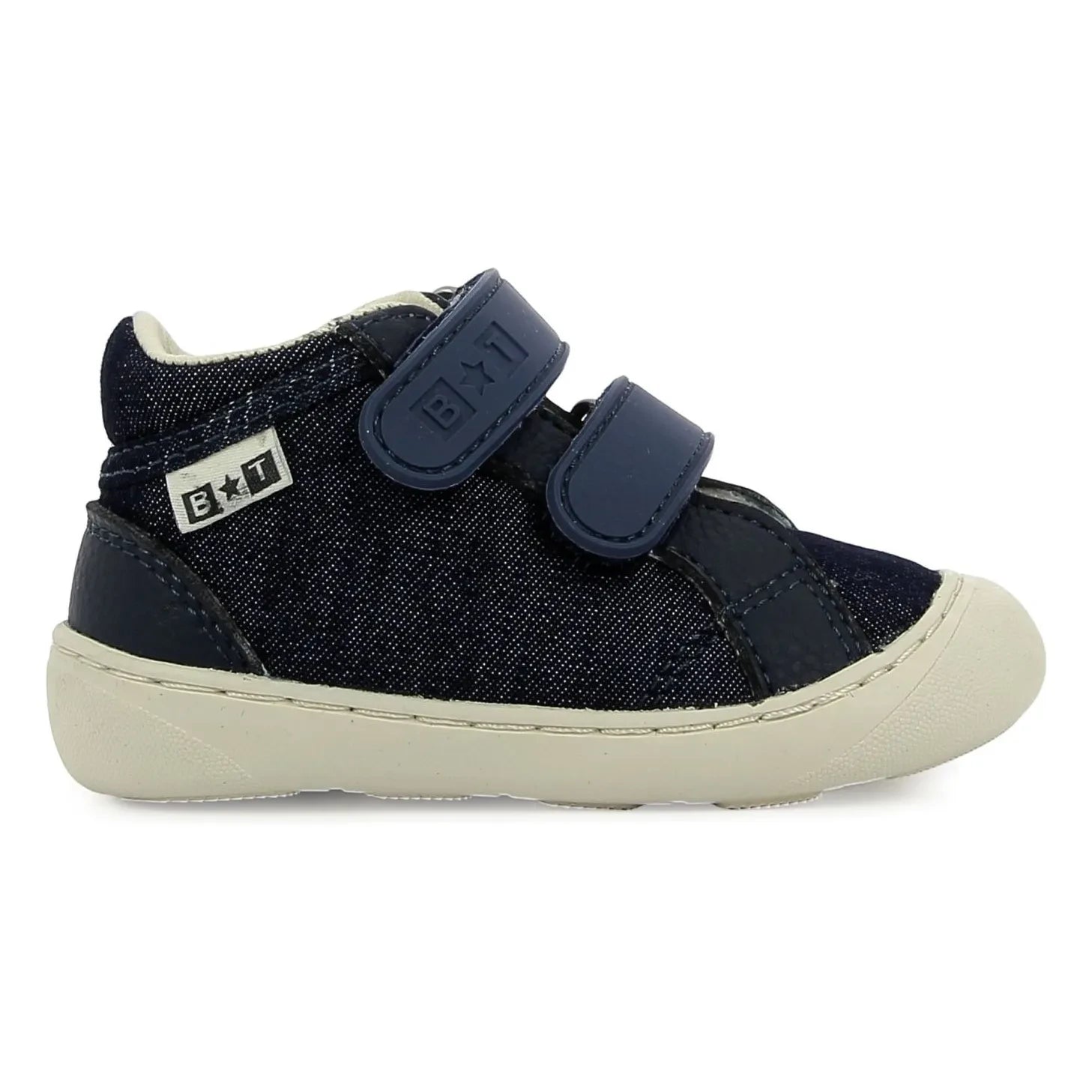 Bonton - Double Scratch Denim Smoothie Easy Sneakers | Gece mavisi