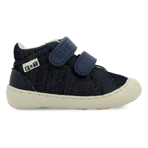 Bonton - Double Scratch Denim Smoothie Easy Sneakers | Gece mavisi
