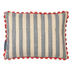 Le Monde Sauvage - Astre London Striped Pillowcase | Blue