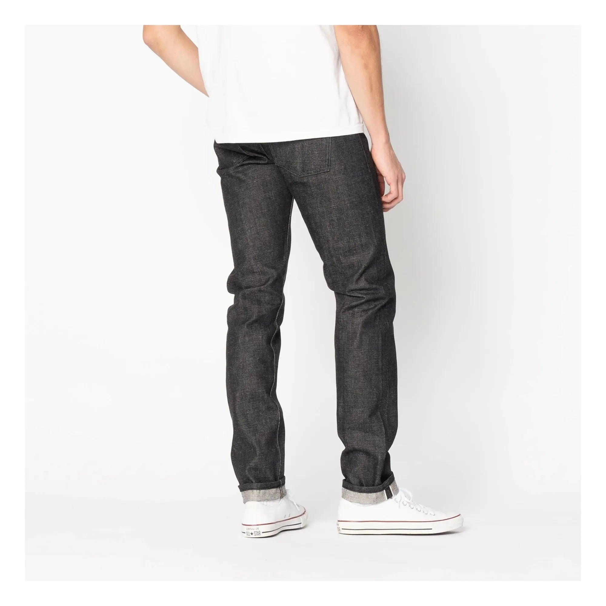 Naked & Famous - Jeans Super Guy Yatagarasu Selvedge | Schwarz