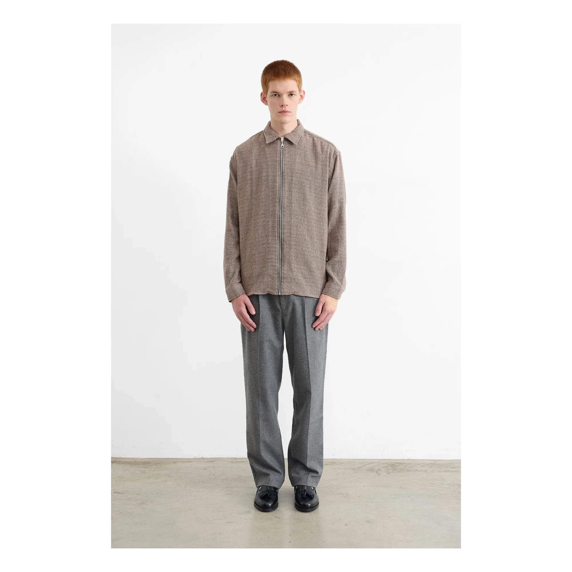 Edmmond Studios - Bulanık Manzara gömlek | Heather grey