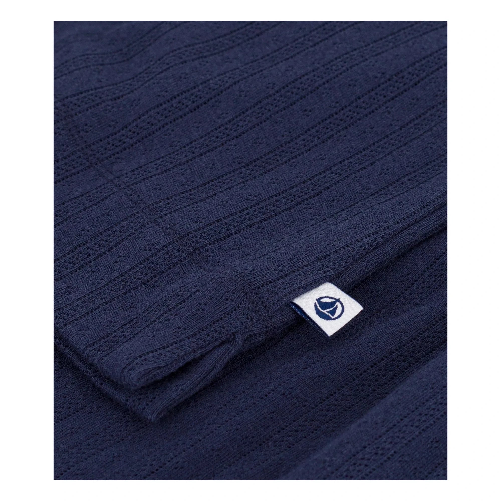 Petit Bateau - Marineblaue flüssige Pyjamahose