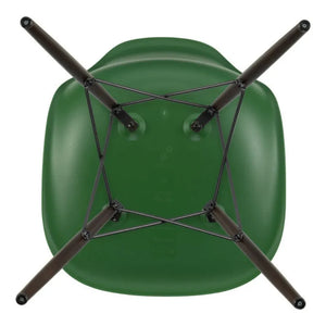 Vitra - DSW plastik sandalye - akçaağaç taban - Charles & Ray Eames | Zümrüt yeşili