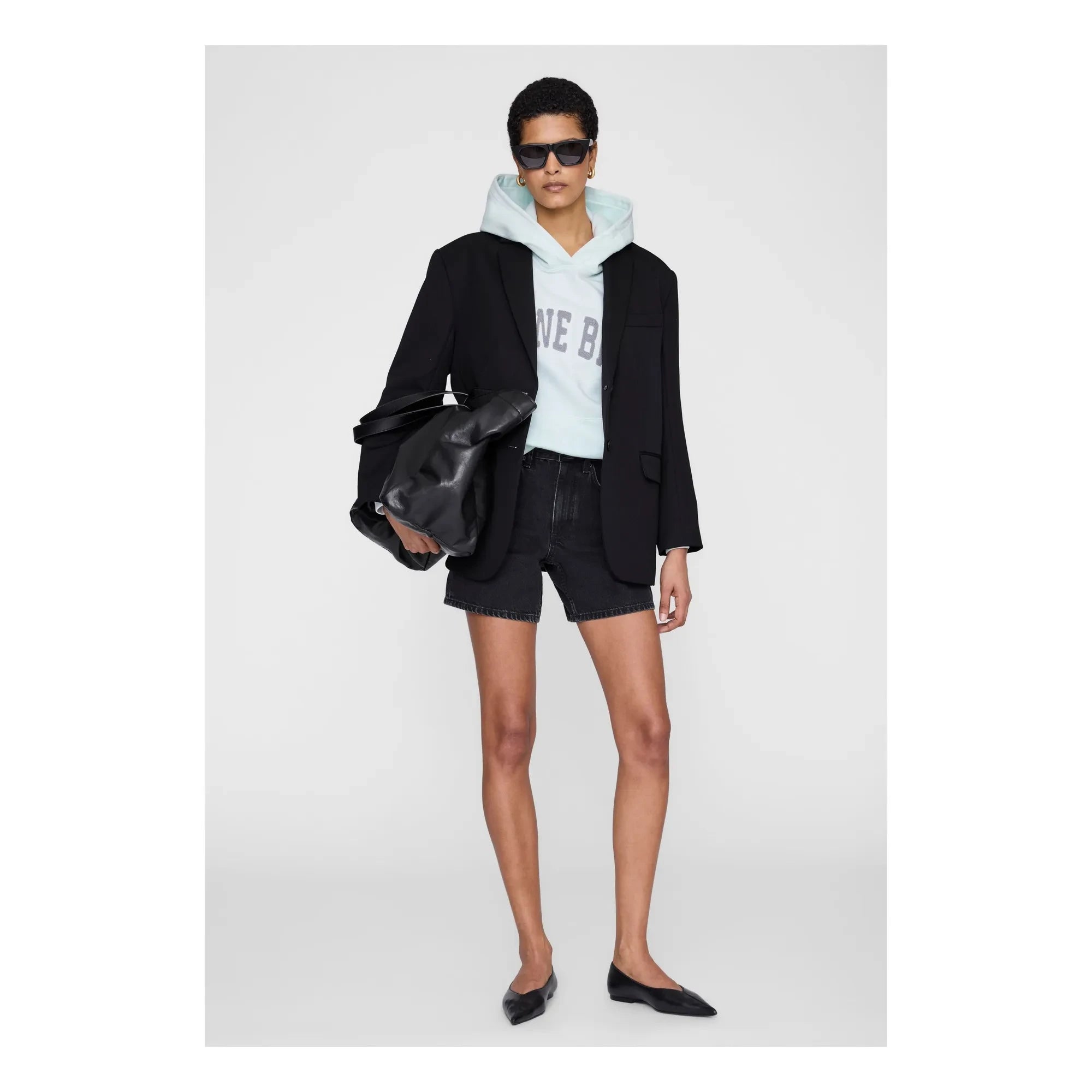 Anine Bing - Harvey sweatshirt | Mint Yeşili