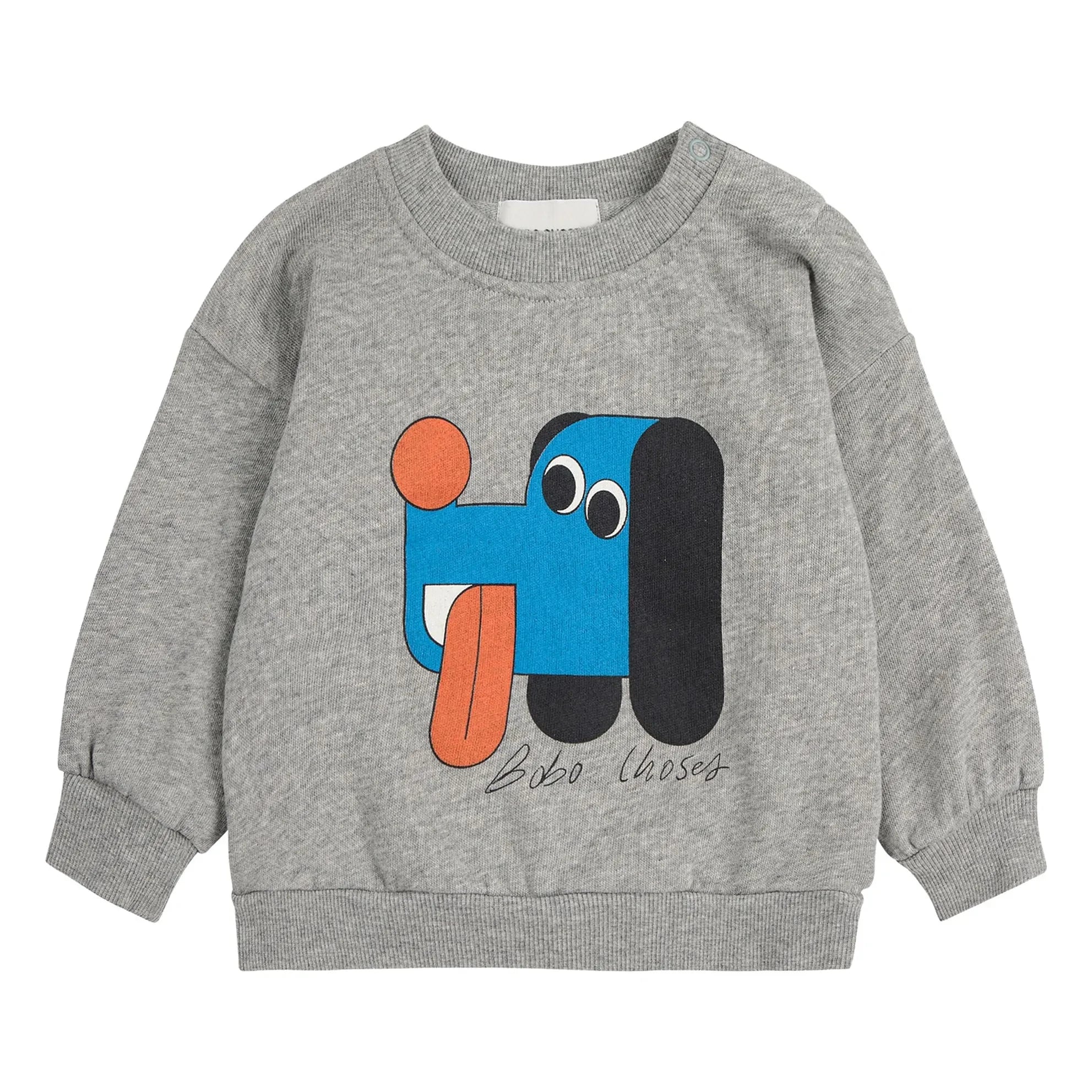 Bobo Choses - Sweat Dog | Grey Melange