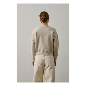 Soeur - Artemis organik pamuk sweatshirt | Açık eather gri