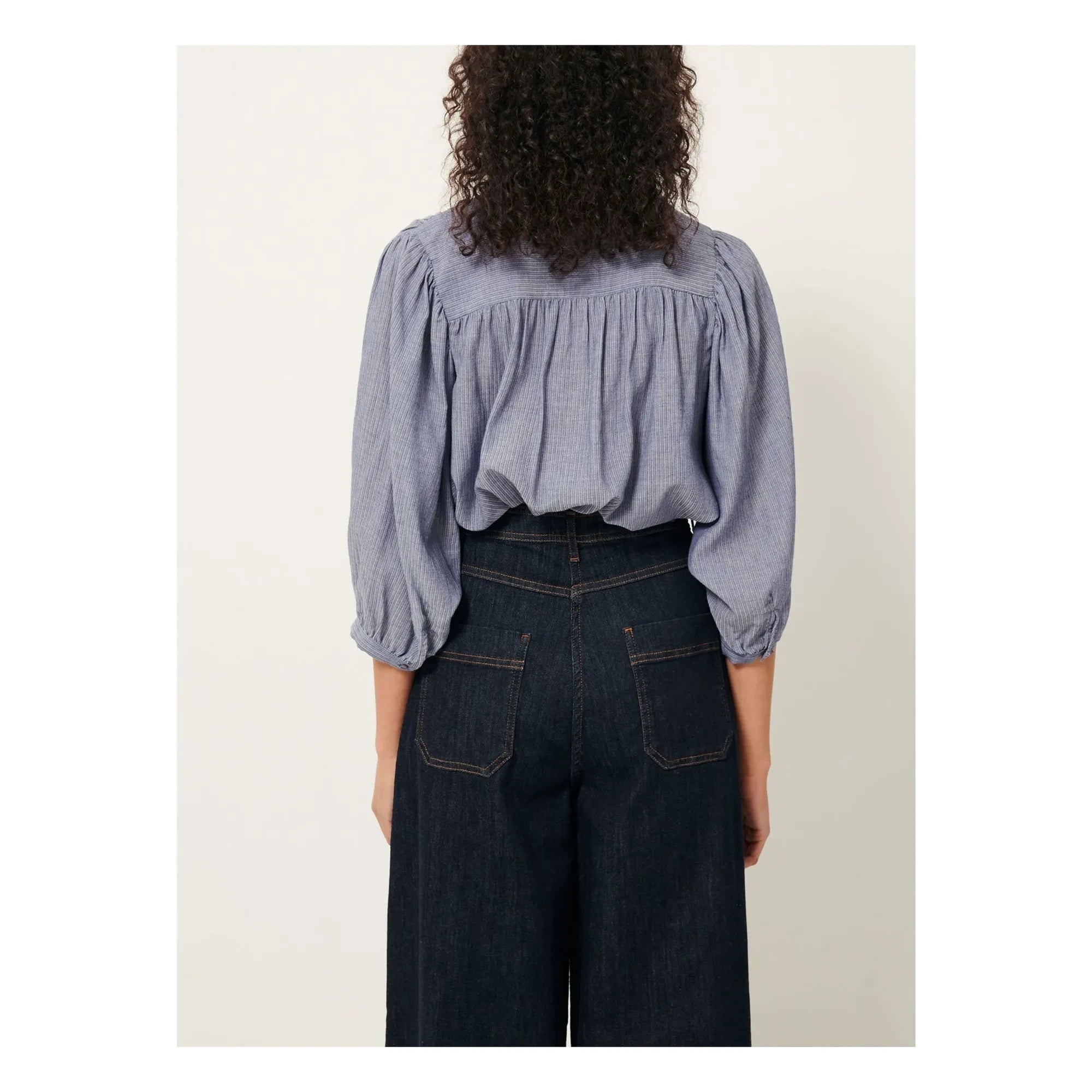 Sessùn - Bluse A-Linie | Blau