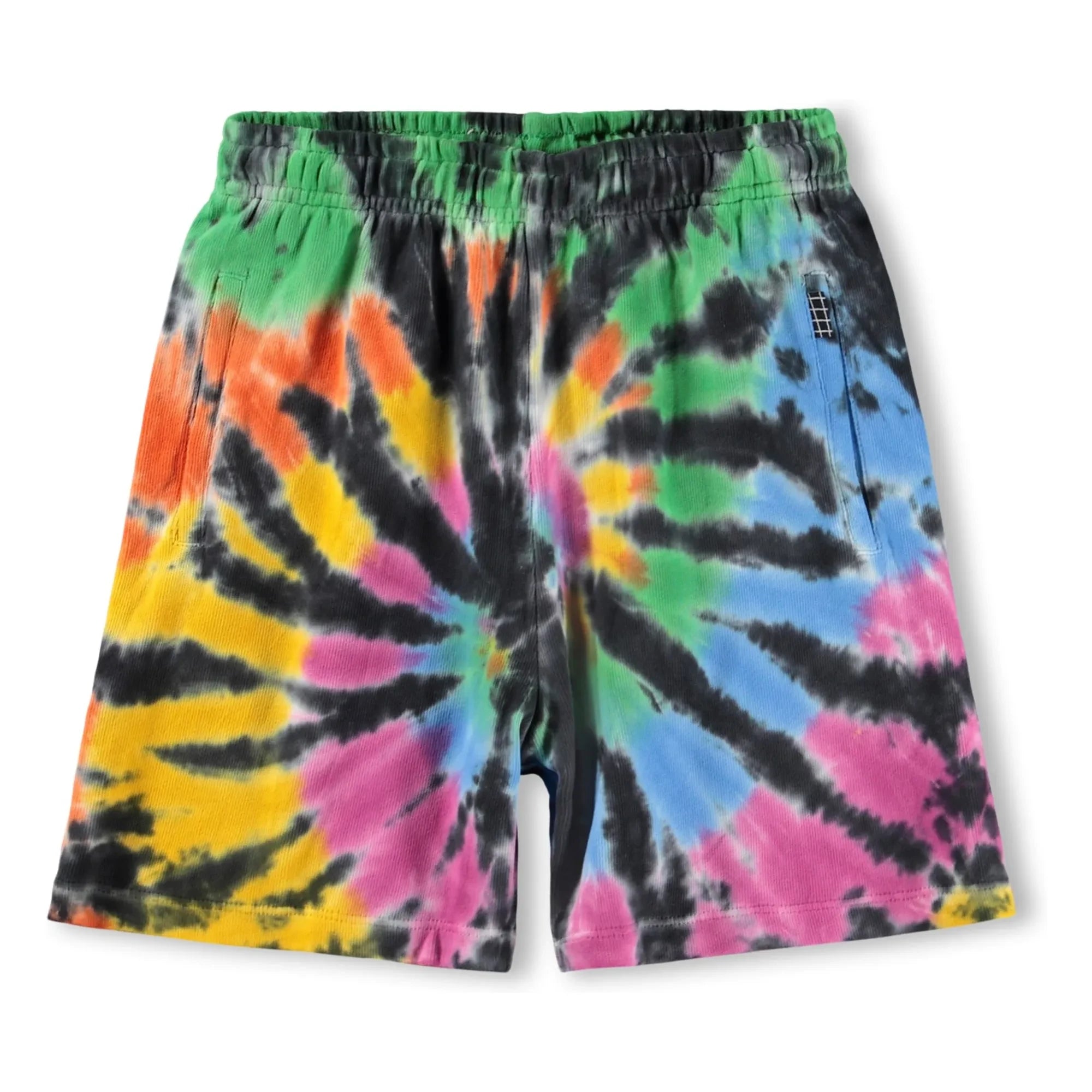 Molo - Amile Tie and Dye Organik Pamuk Şort | Siyah