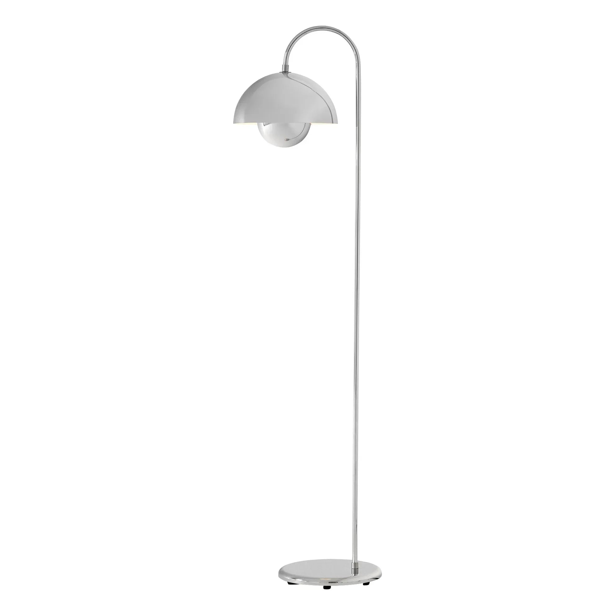 & Tradition - Flowerpot VP12 ayaklı lamba, Verner Panton | Krom