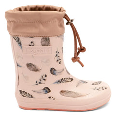 bisgaard - Barefoot Feather Regenstiefel | Blassrosa