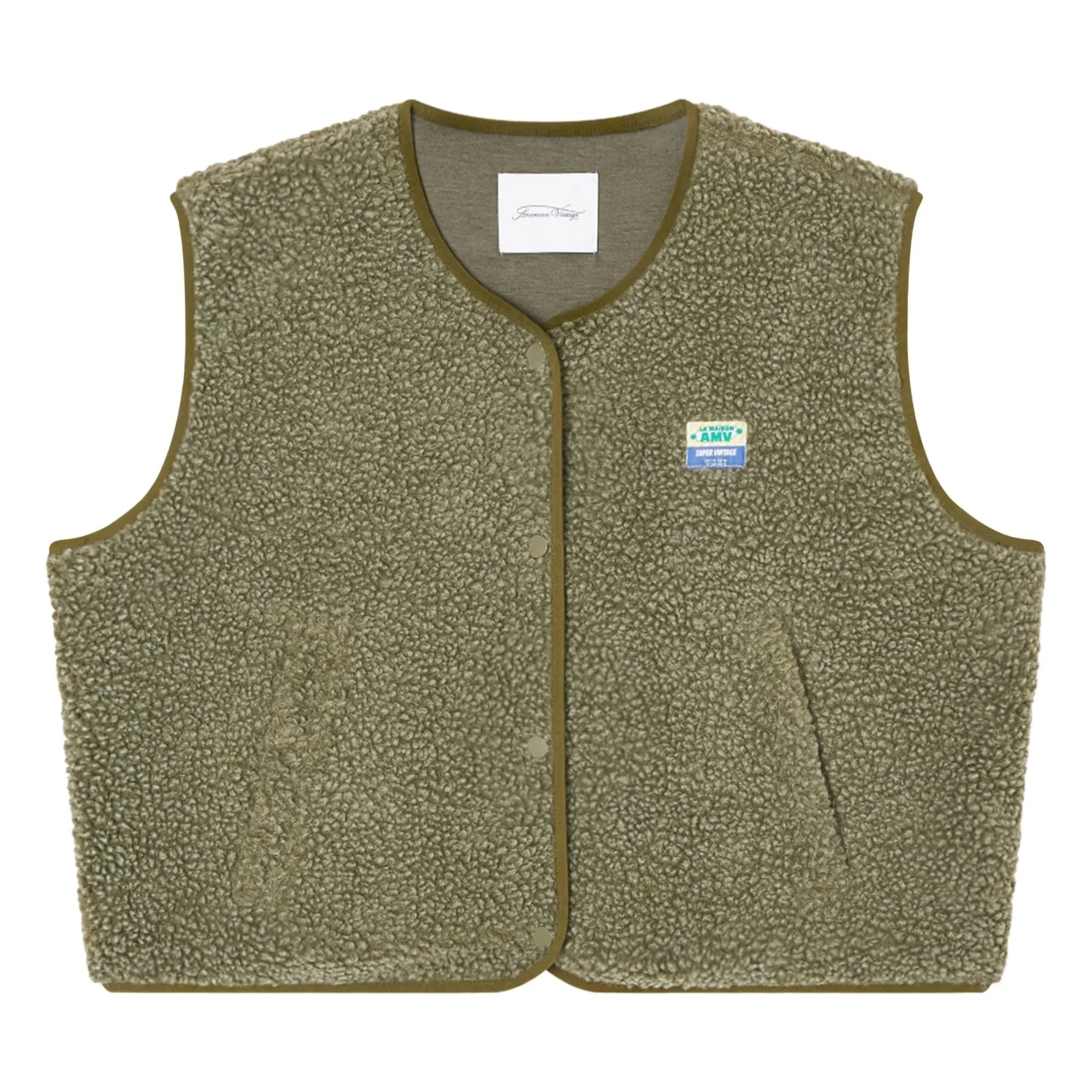 American Vintage - Hoktown Kolsuz Ceket | Marled haki