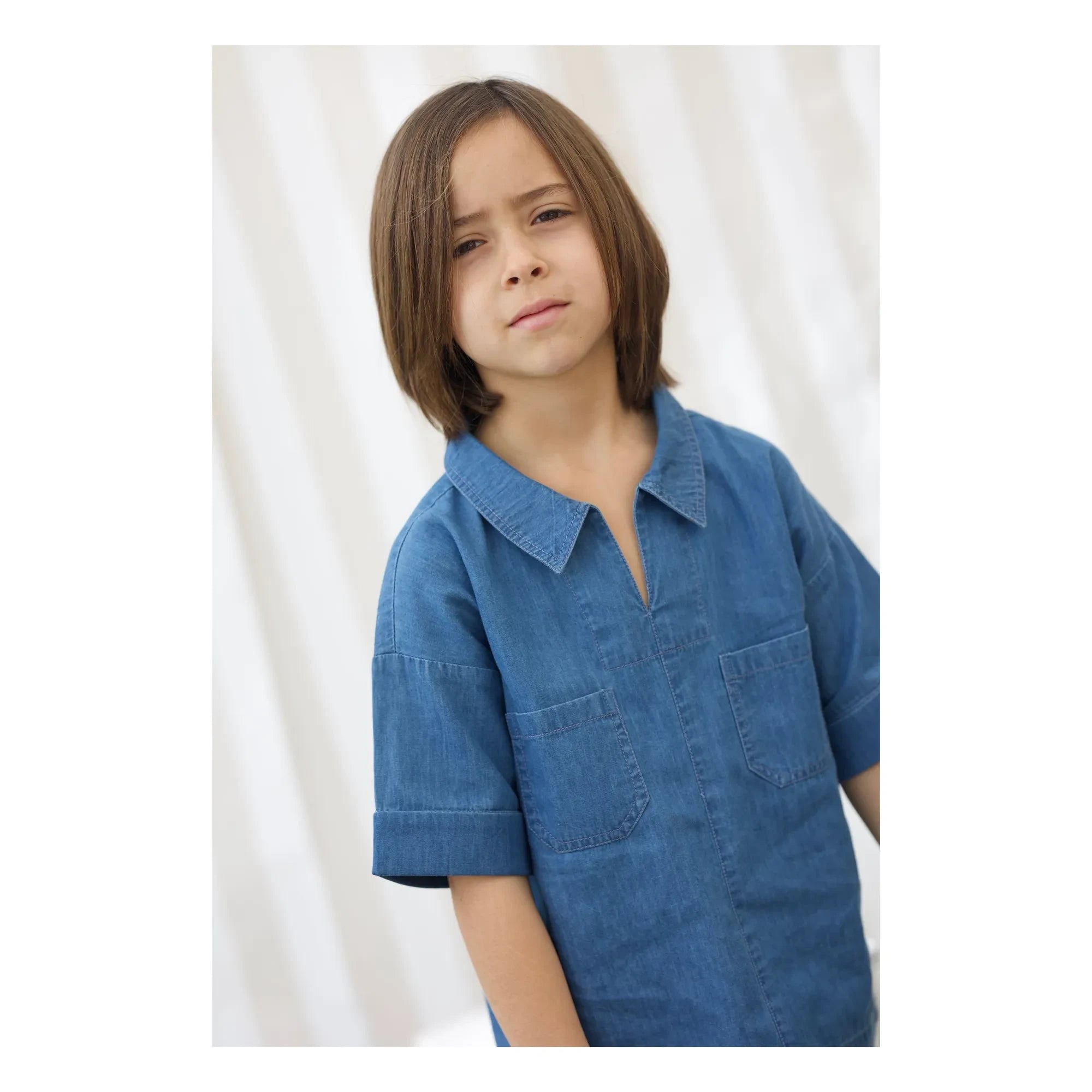 Lililotte - Carl Tencel Bio-Baumwollhemd | Denimblau