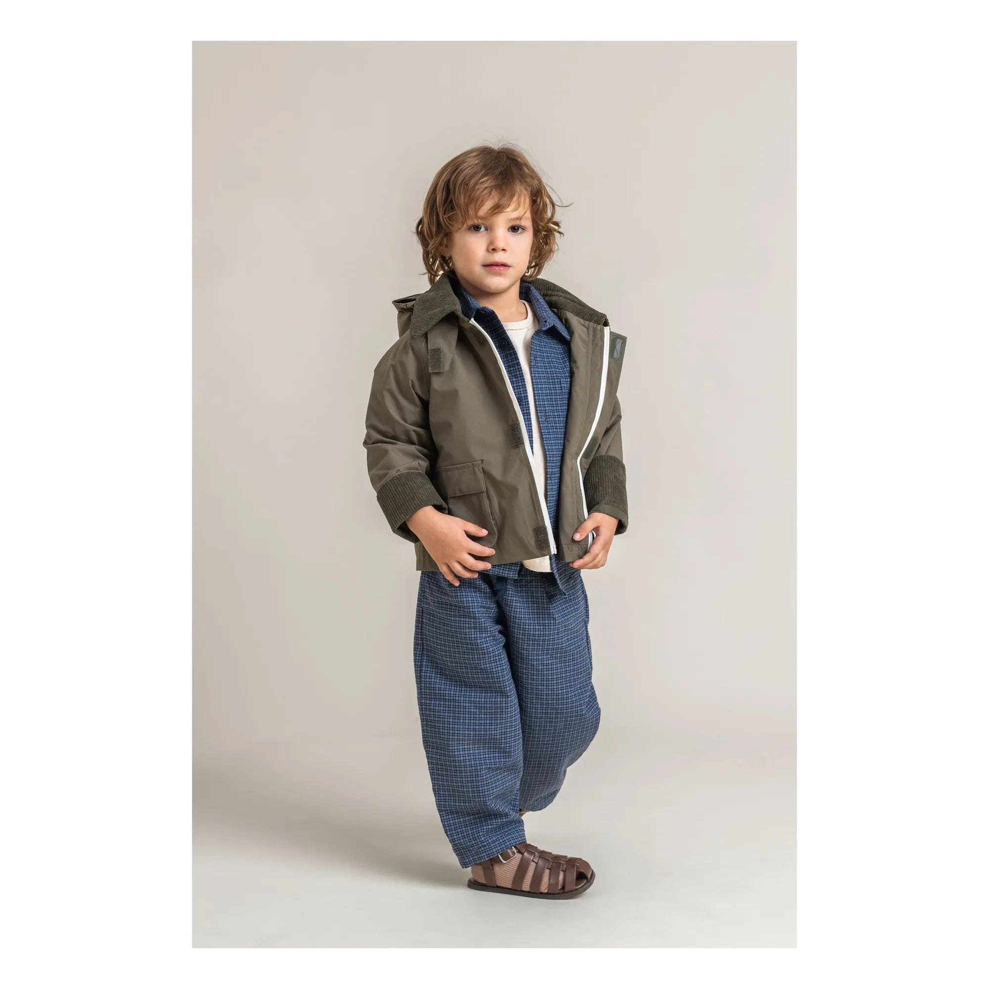 Flotte - Archivito Recycelte Faser Wasserdichte Jacke | Khaki