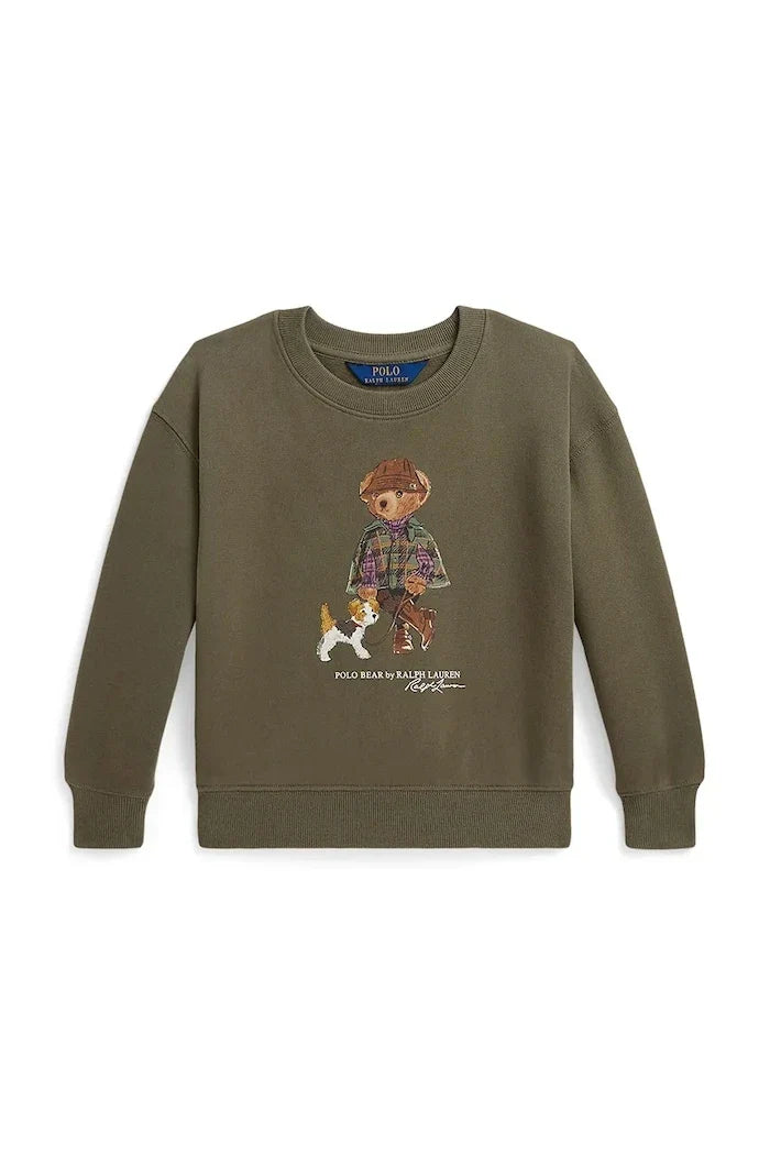 Pamuklu çocuk sweatshirt