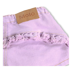 Molo - Agnetha Denim Fırfırlı Şort | Mor