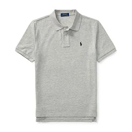 Ralph Lauren - Klasik Fileli Polo | Gri