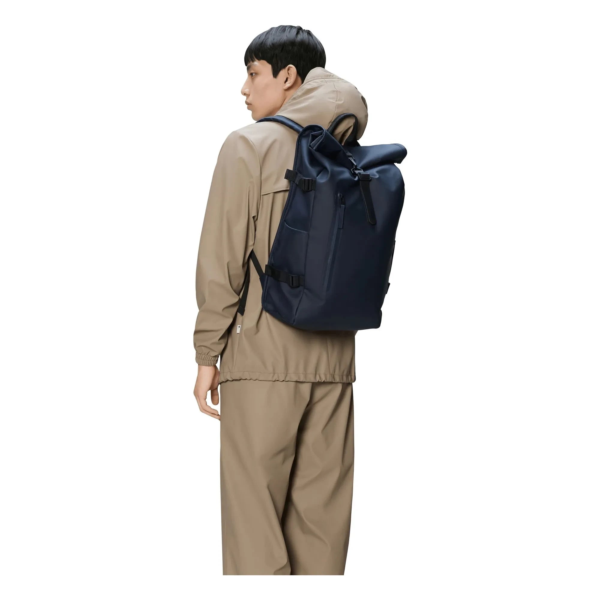 Rains - Rolltop Sırt Çantası Büyük | Lacivert