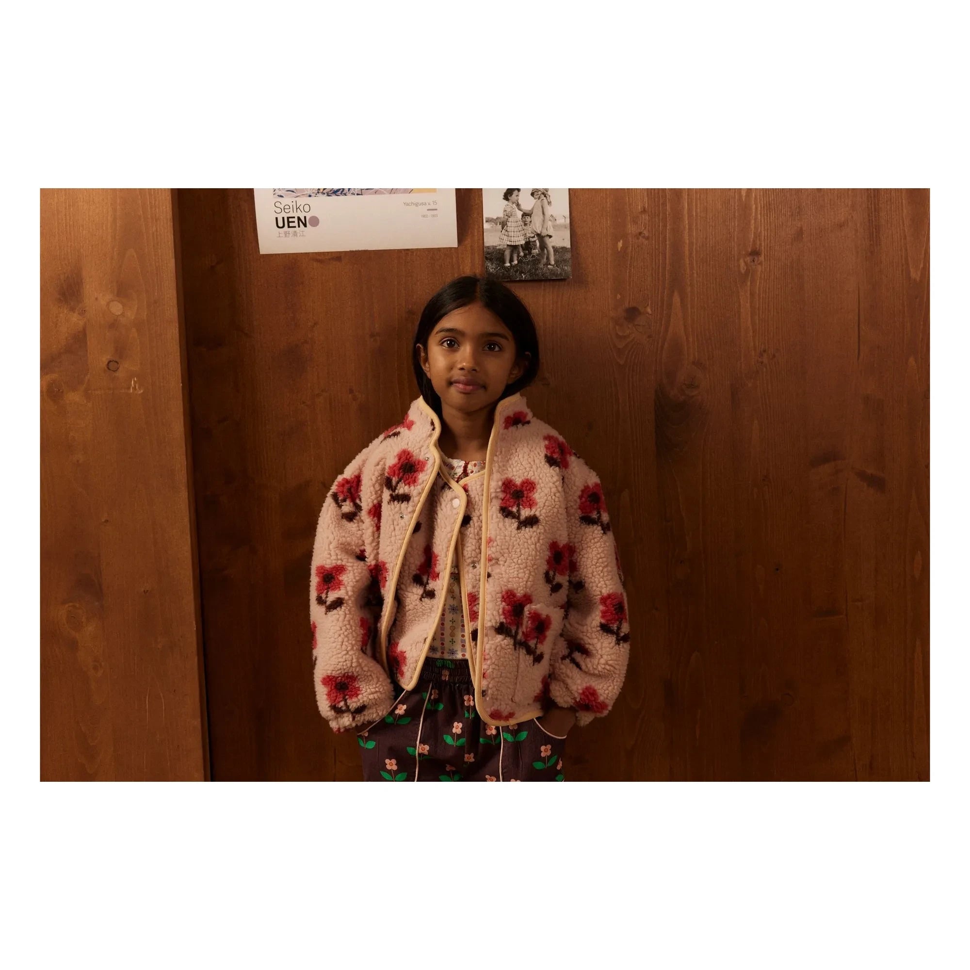 Hello Simone - Mira Kolsuz Sherpa Ceket | Pembe