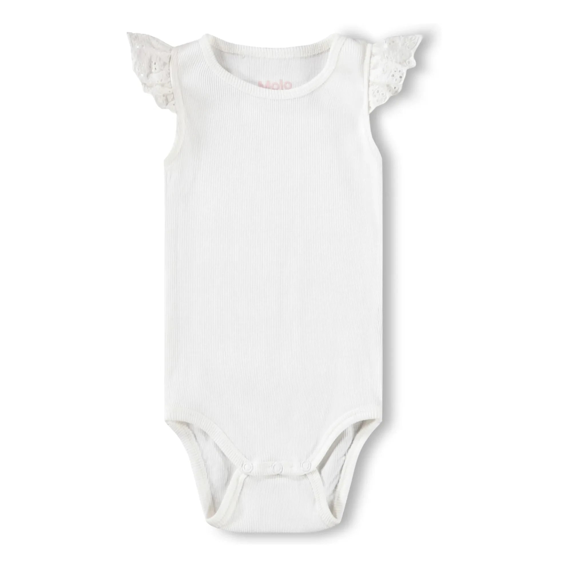 Molo - Flair organik pamuklu body | Beyaz