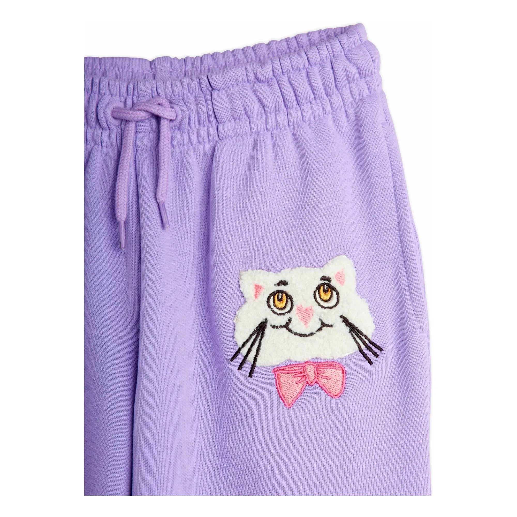 Mini Rodini - Organik Pamuklu Jogger Cat | Mor