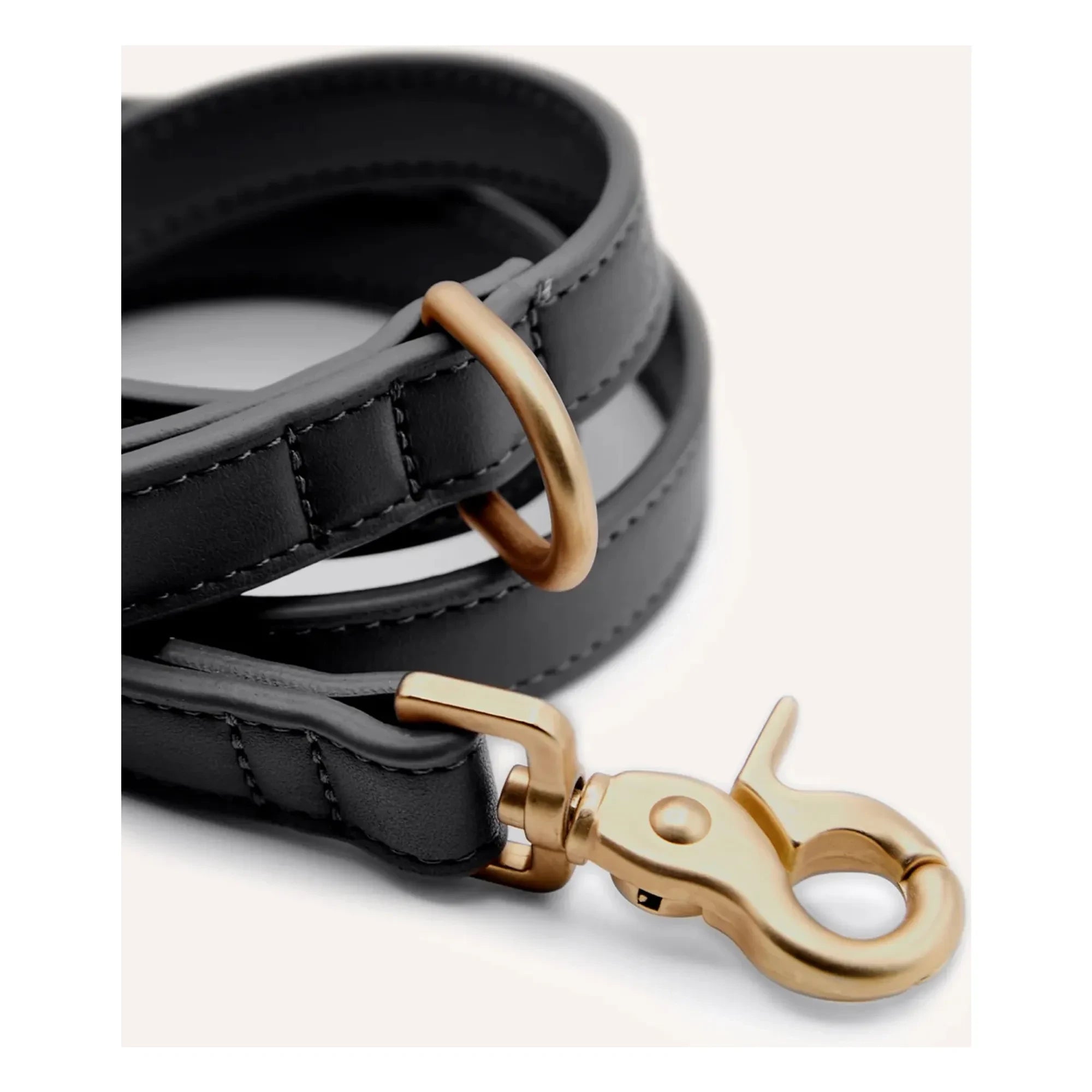 Cafide - Vegan leather dog collar | Black