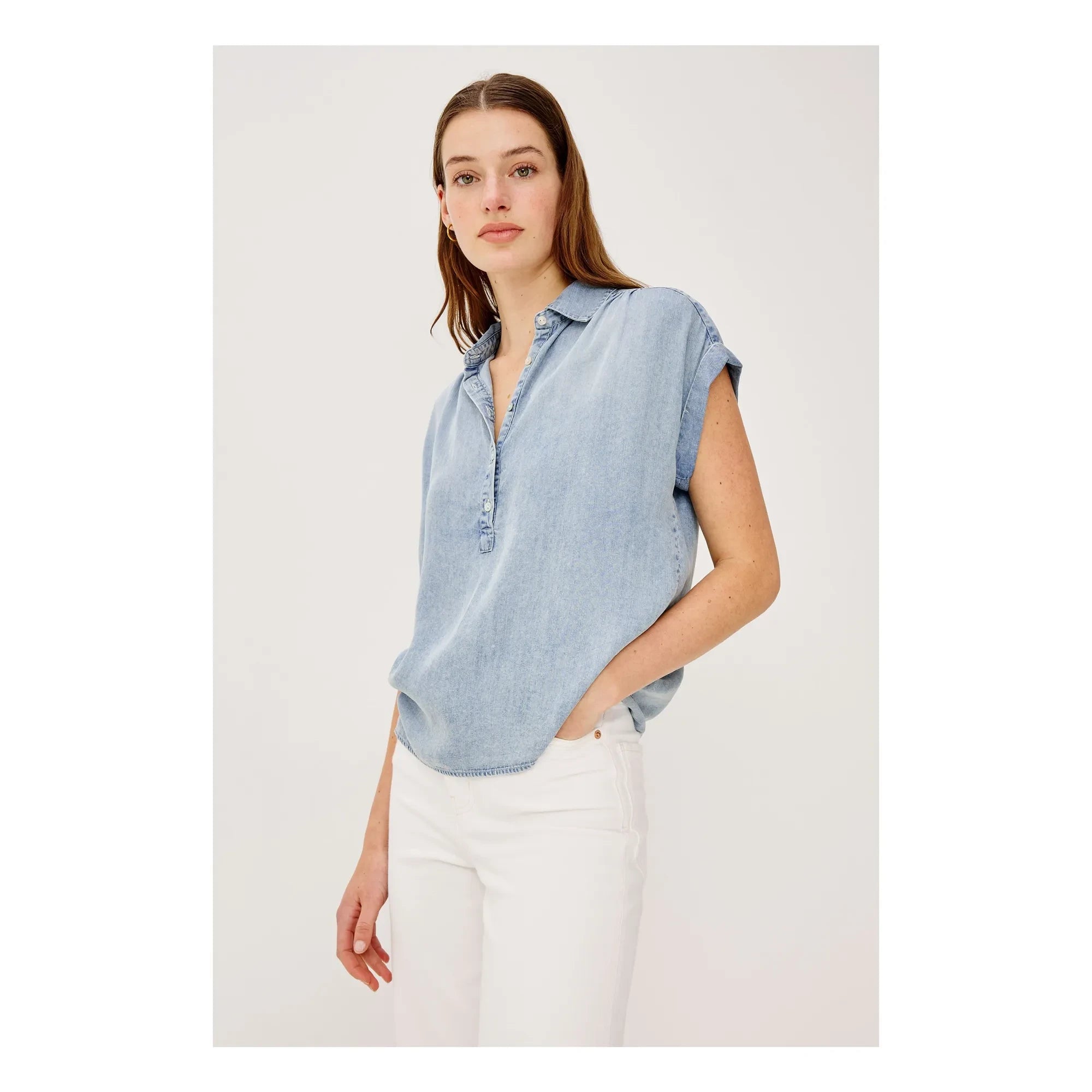 Rails - Tuscany bluz | Denim mavi