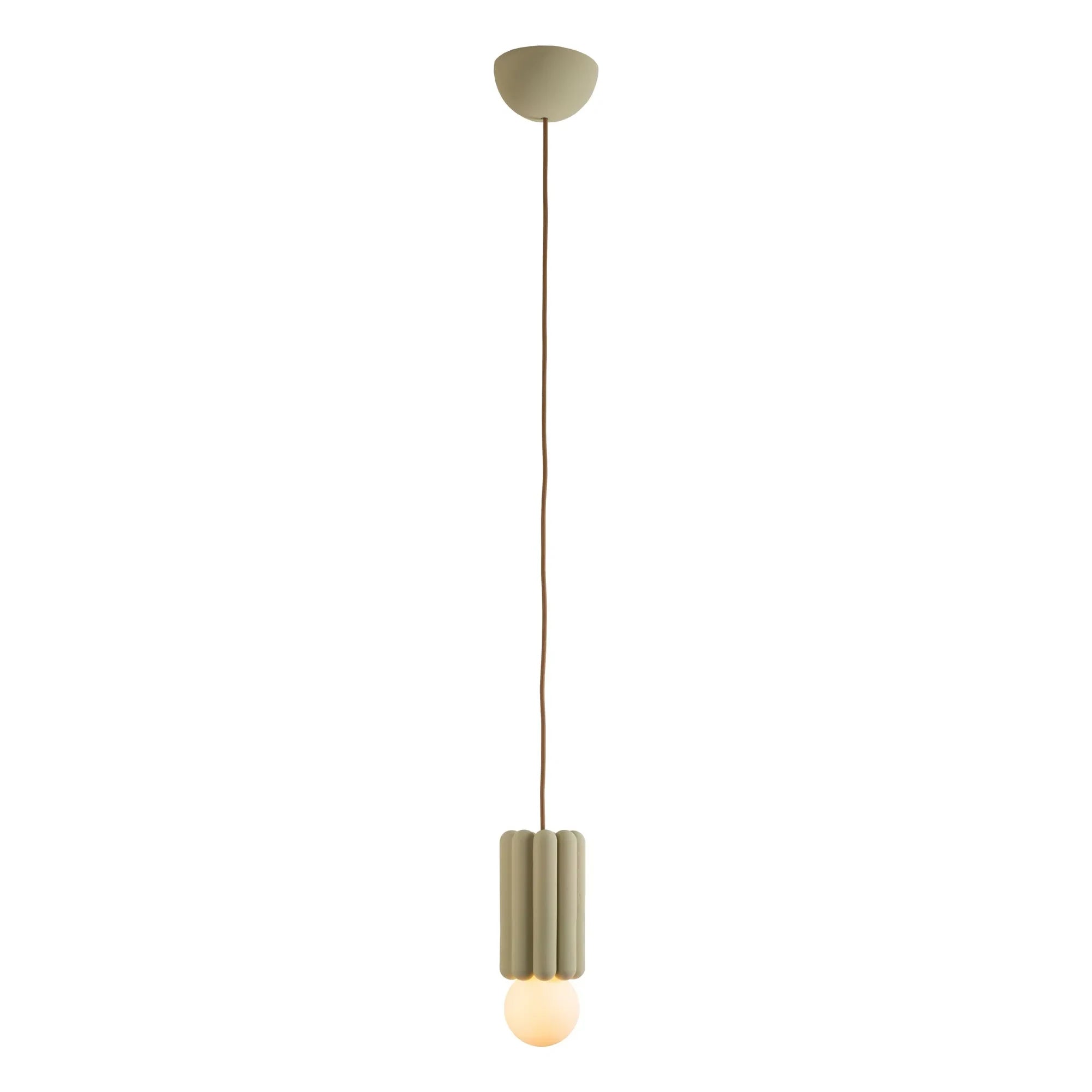 Schneid Studio - Stucco 3 Ceramic Pendant Lamp | Pistachio Green
