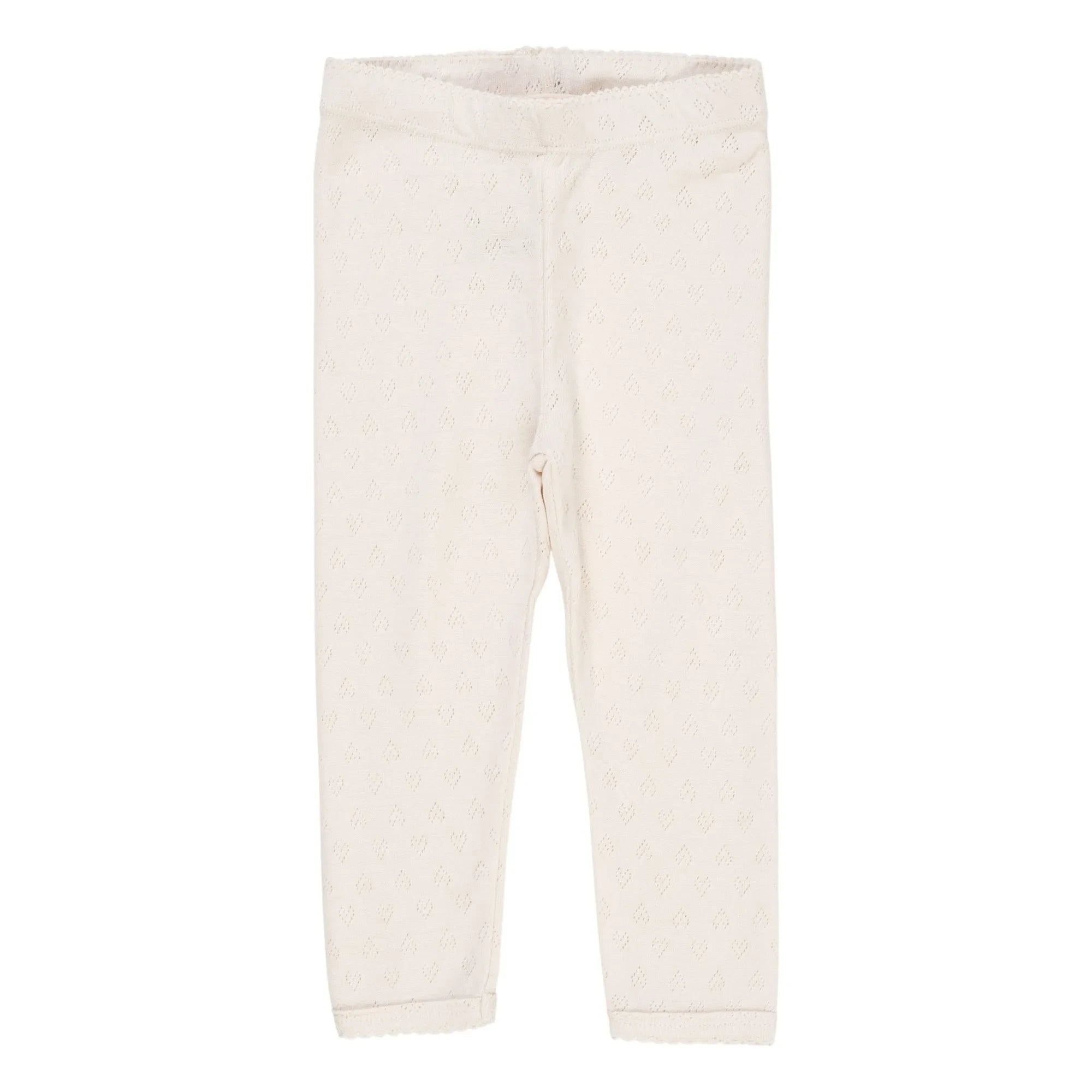 Copenhagen Colors - Pointelle Body Hearts Bio-Baumwolle | Creme