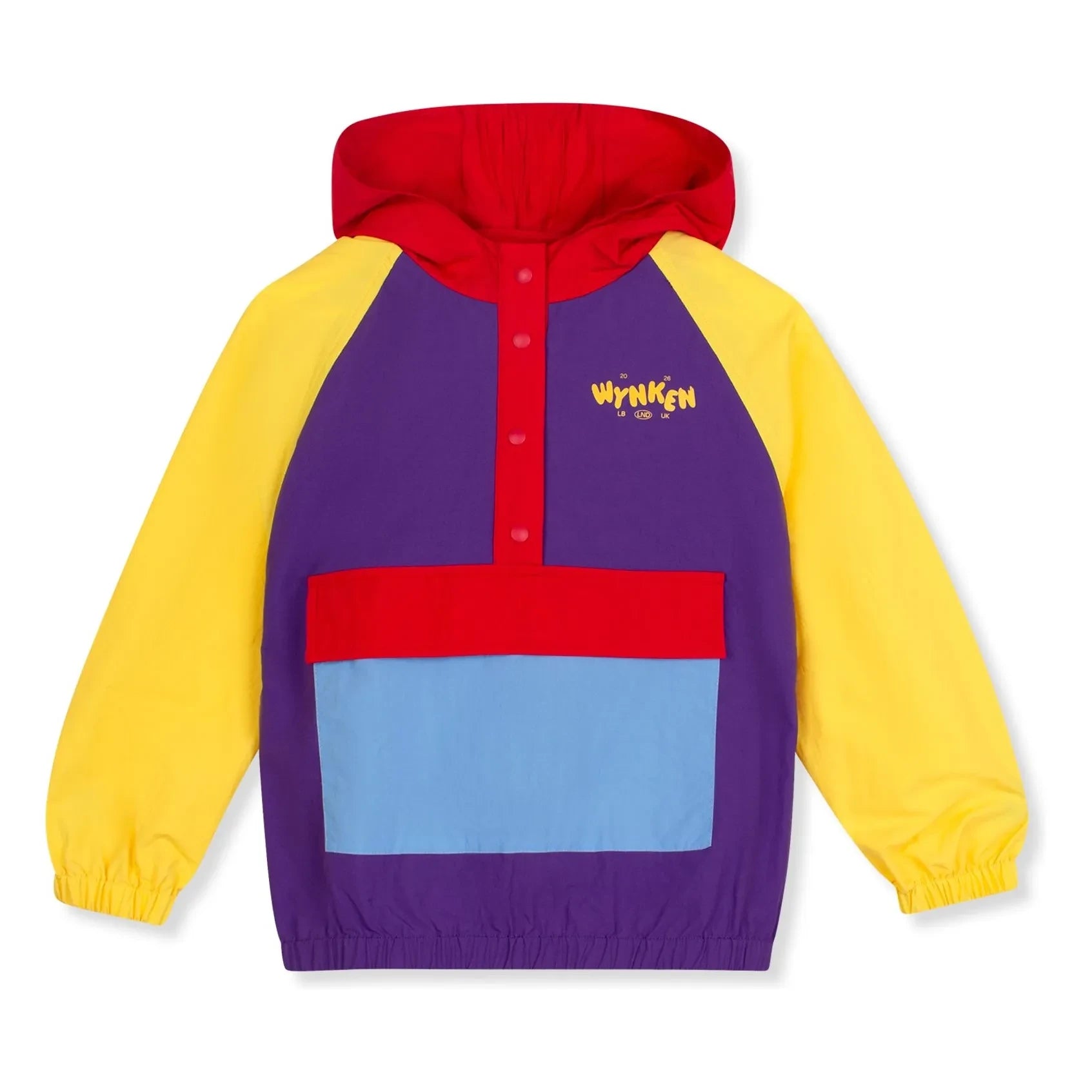 Wynken - Colorblock waterproof jacket | Purple