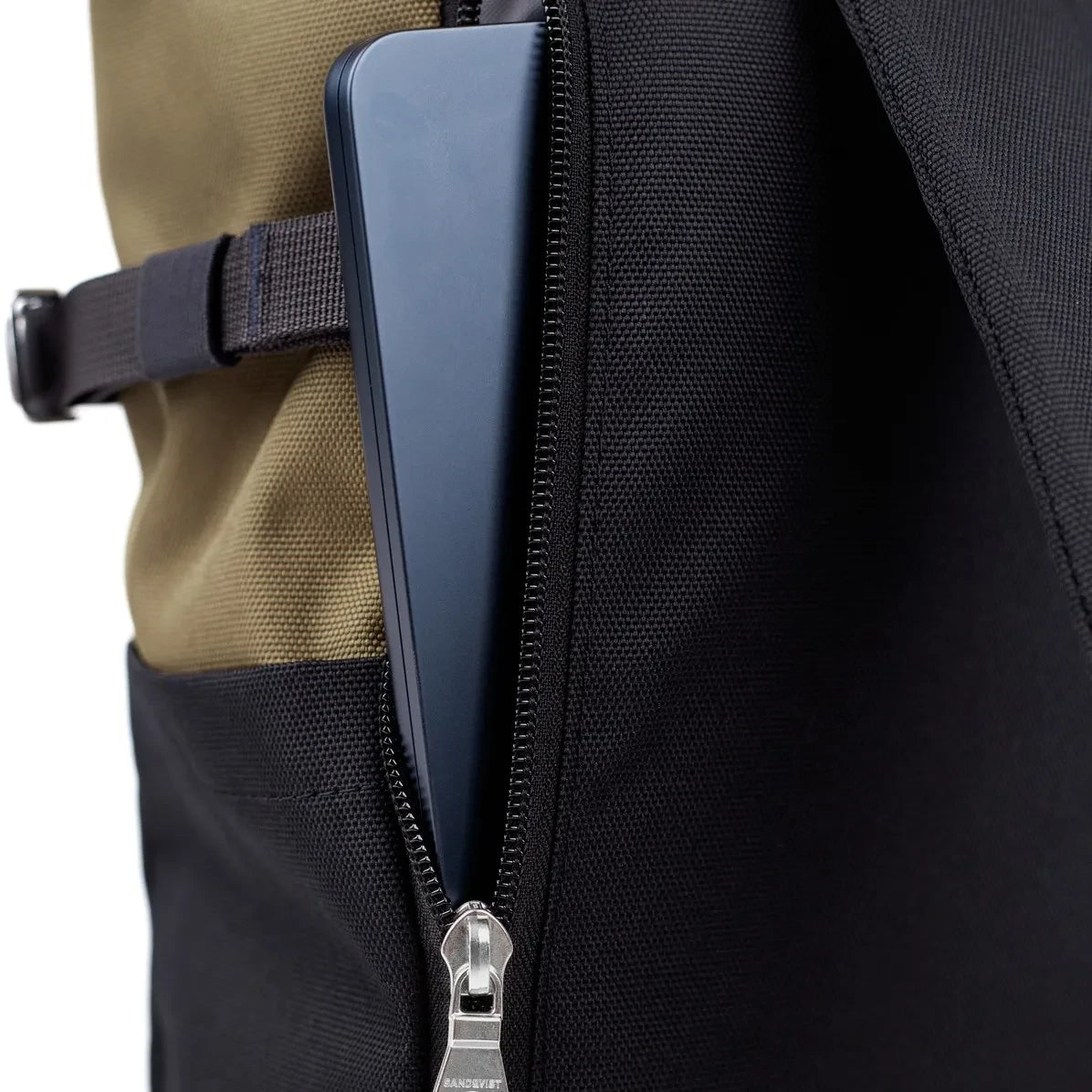 Sandqvist - Icon Rolltop 14 Sırt Çantası | Haki